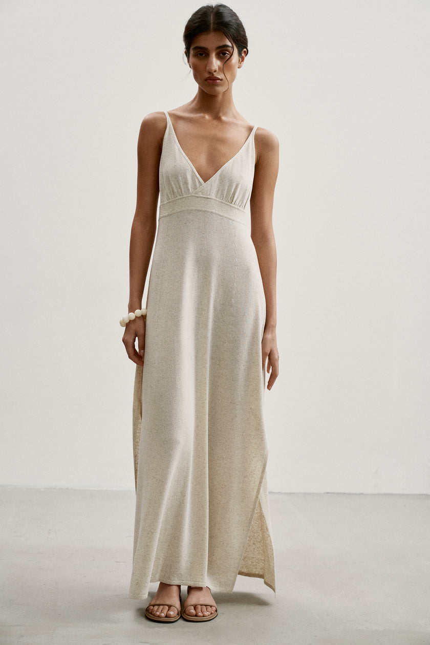 VICTORIA dress, light beige