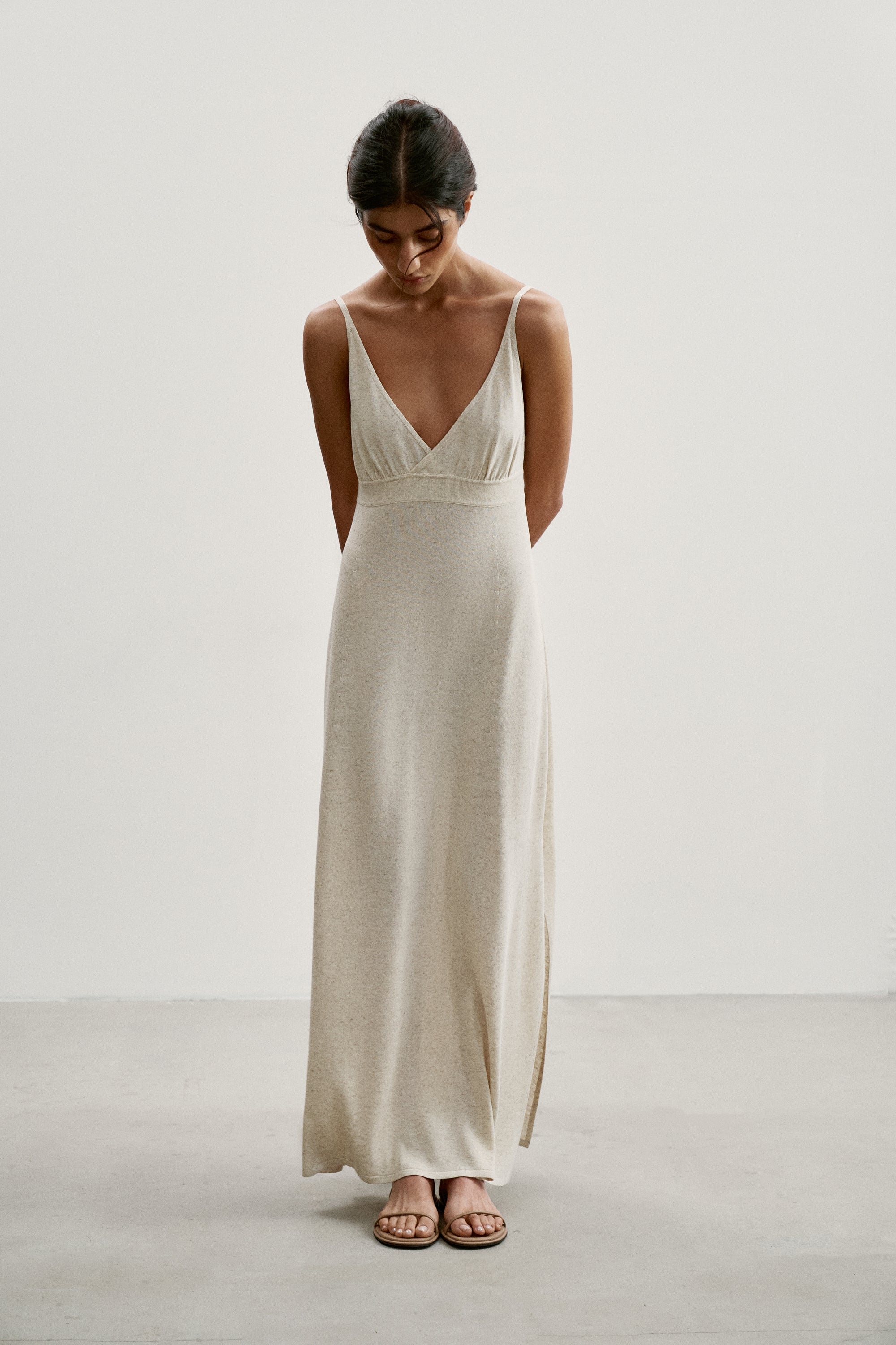 VICTORIA dress, light beige