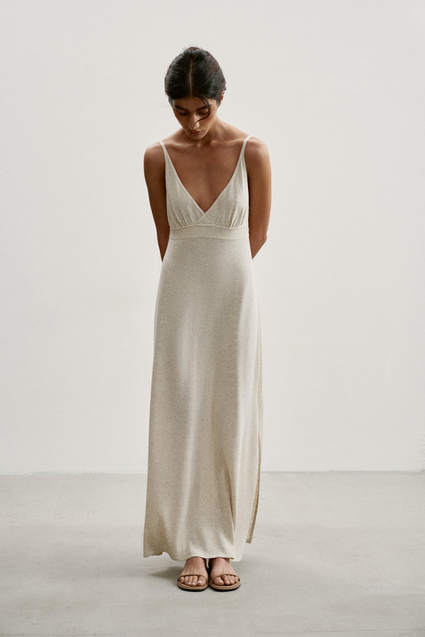 VICTORIA dress, light beige