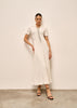 HANNA dress, white