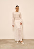 SELINE crochet set, milk
