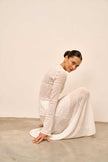 SELINE crochet set, milk