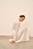 SELINE crochet set, milk