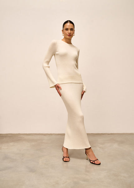 OLIVIA skirt, milk