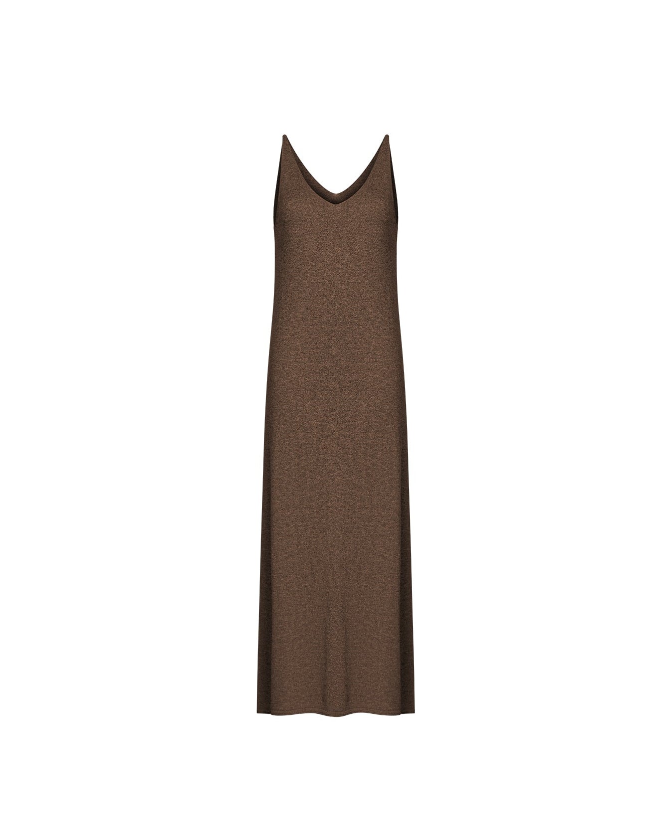 NARINA cashmere-blend dress, warm gray