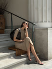 ELLA dress, camel