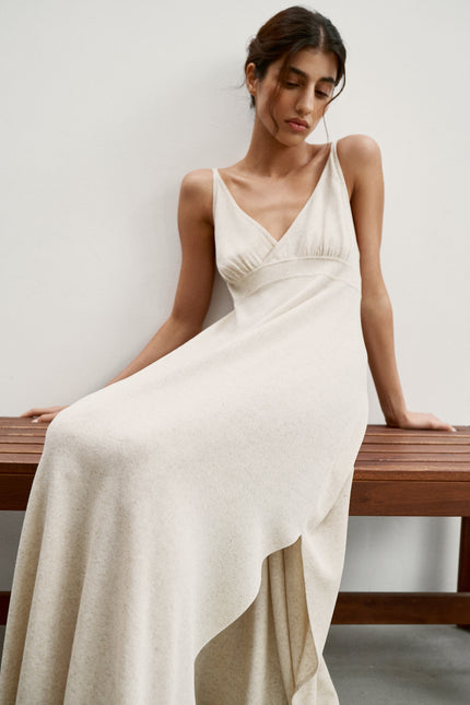 VICTORIA dress, light beige