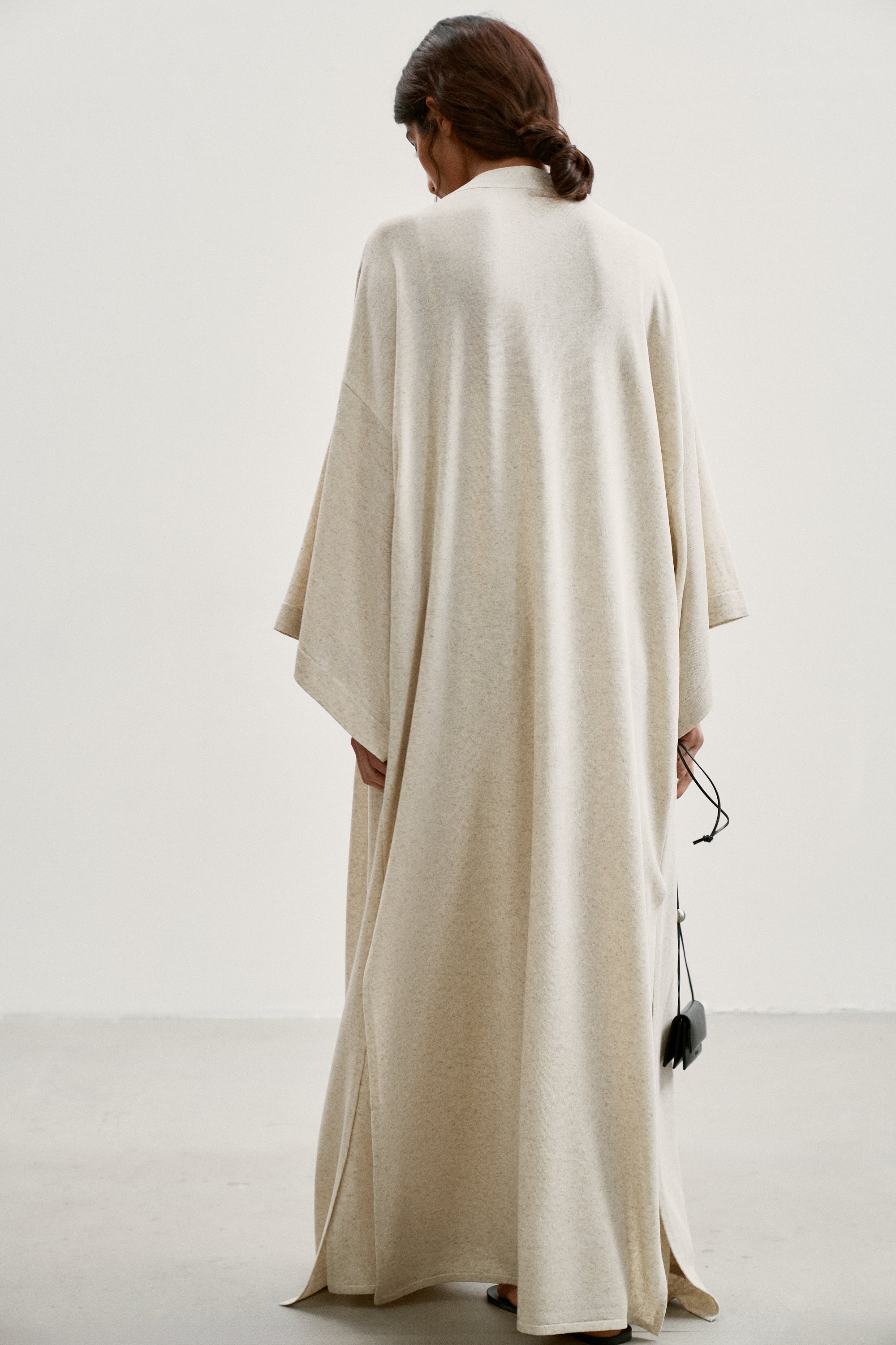 VICTORIA kimono cardigan, light beige