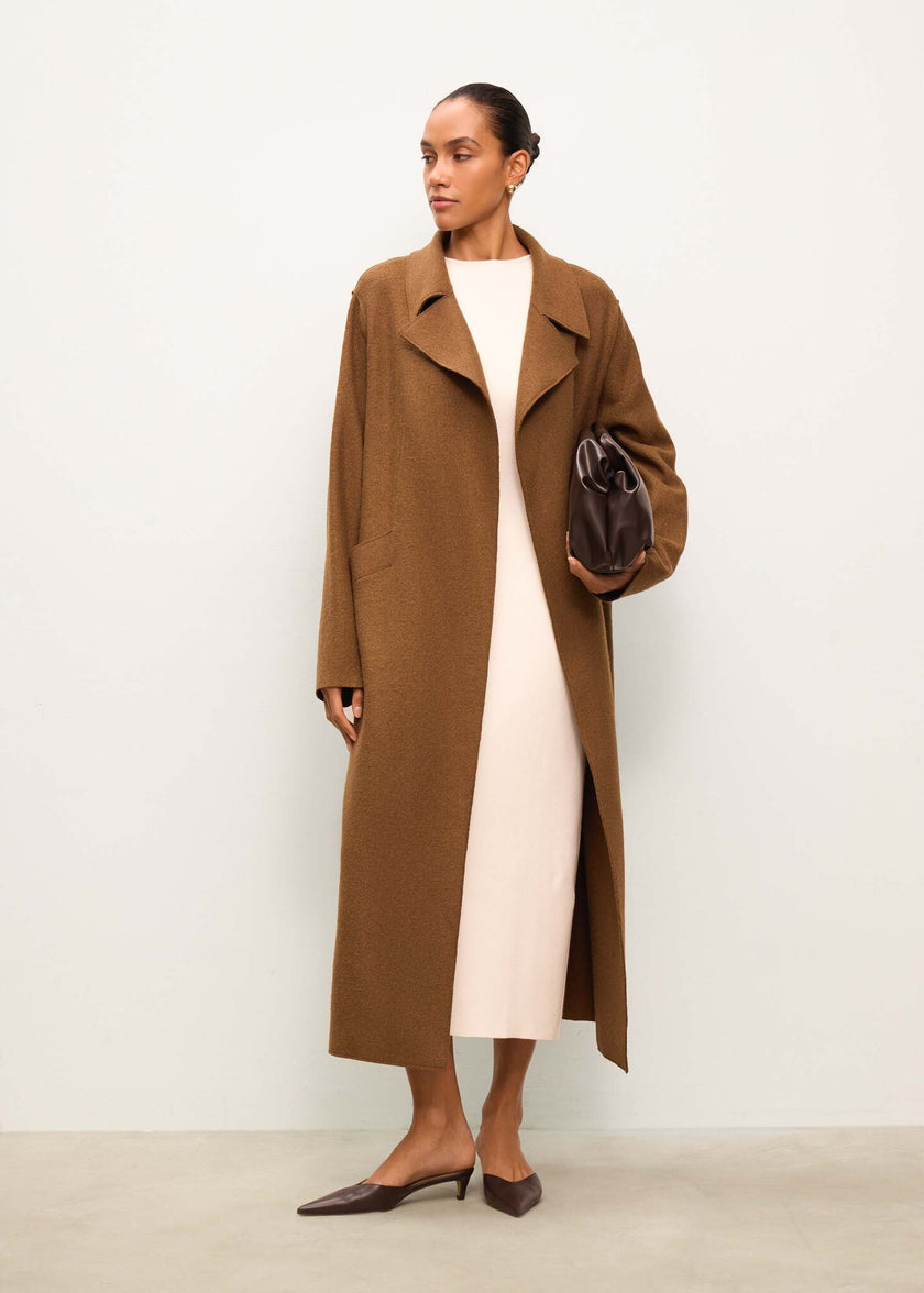 CORSO coat, hazelnut
