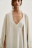 VICTORIA kimono cardigan, light beige