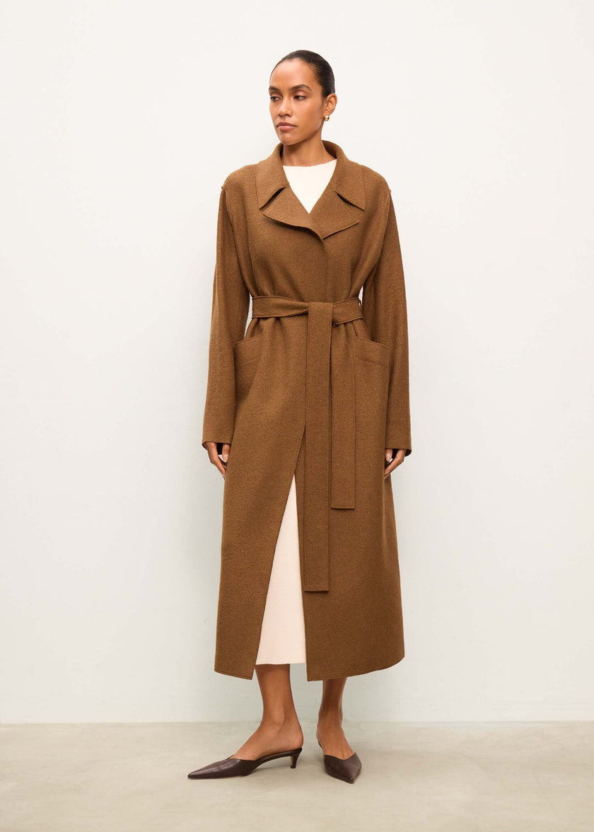 CORSO coat, hazelnut