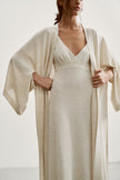 VICTORIA kimono cardigan, light beige