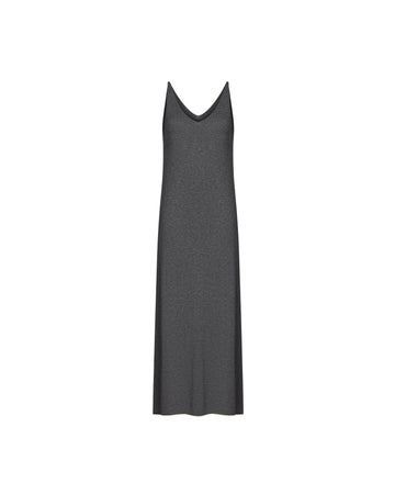 NARINA cashmere-blend dress, gray melange