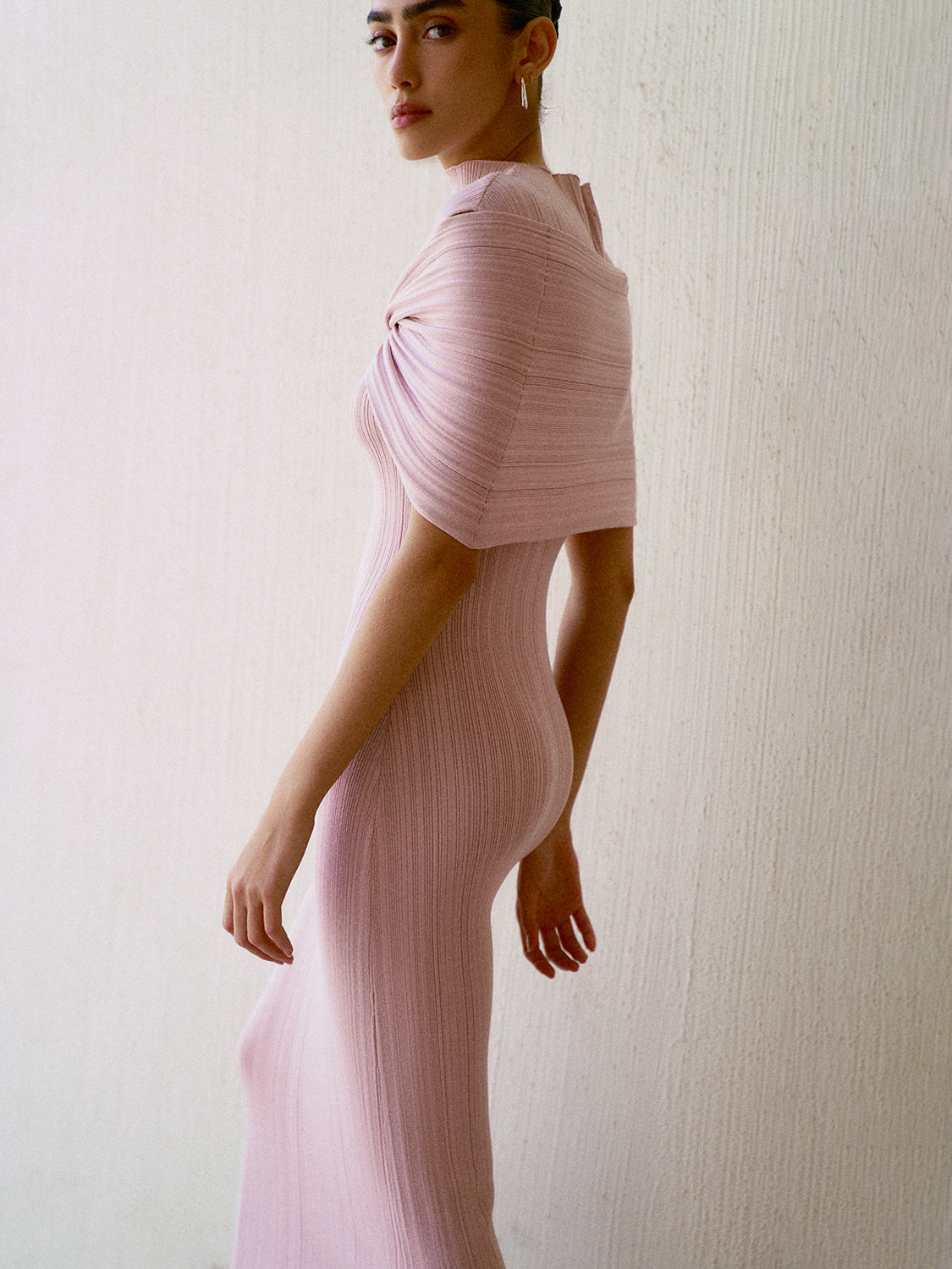 SHERINE dress, powder