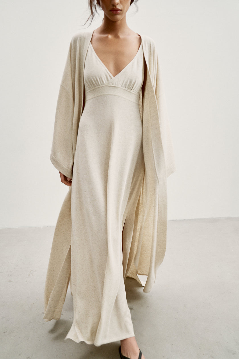VICTORIA dress, light beige