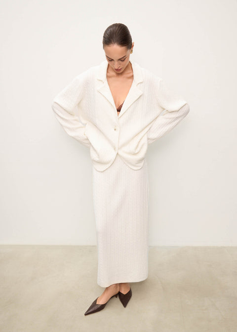 RIVERA skirt, milk