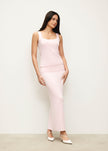 MOLLY peplum skirt, pink