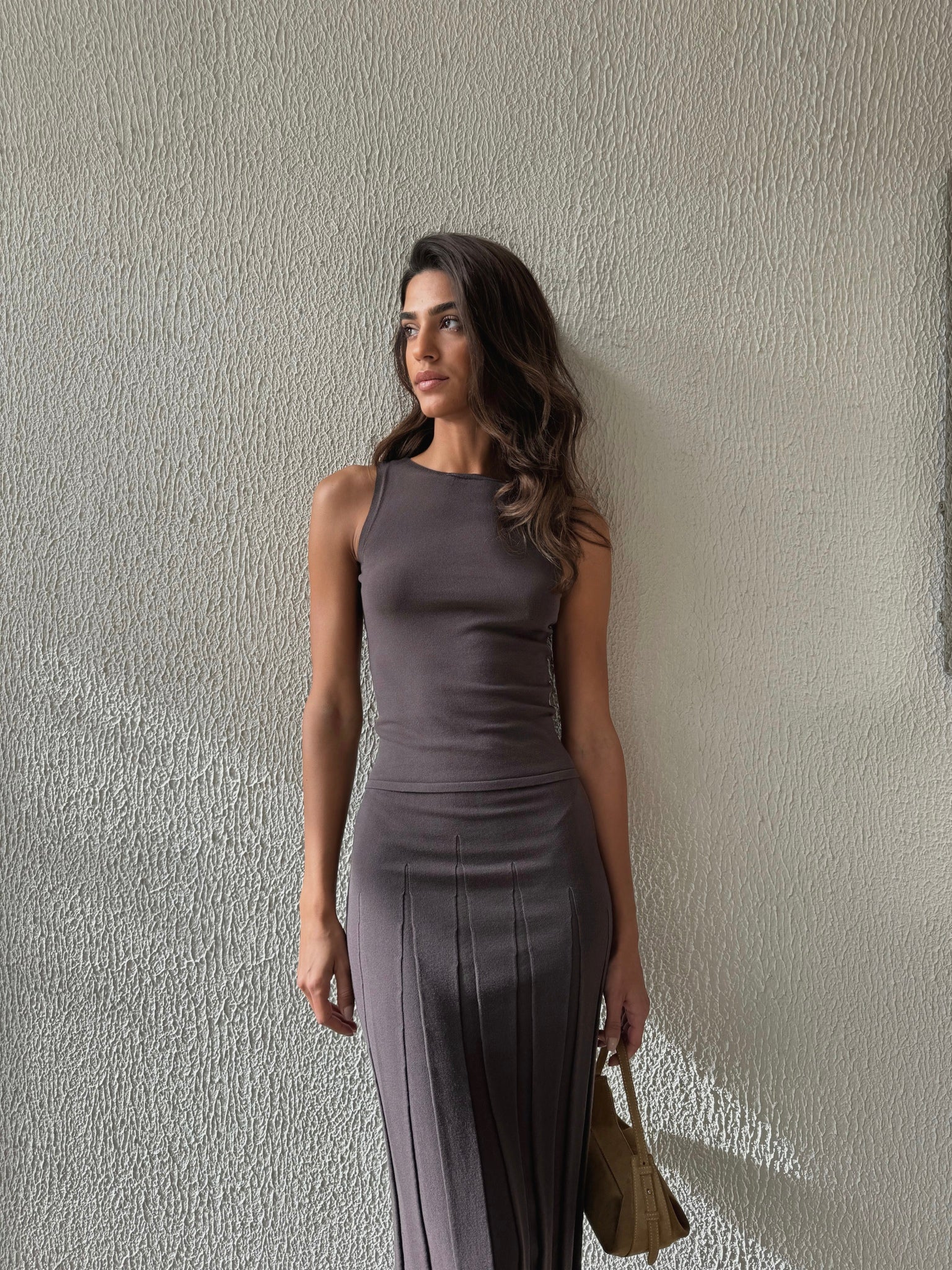 ERIKA top, ardesia