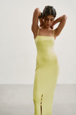 ANORA dress, lemon