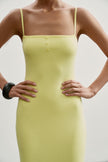 ANORA dress, lemon
