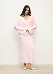 MOLLY peplum skirt, pink