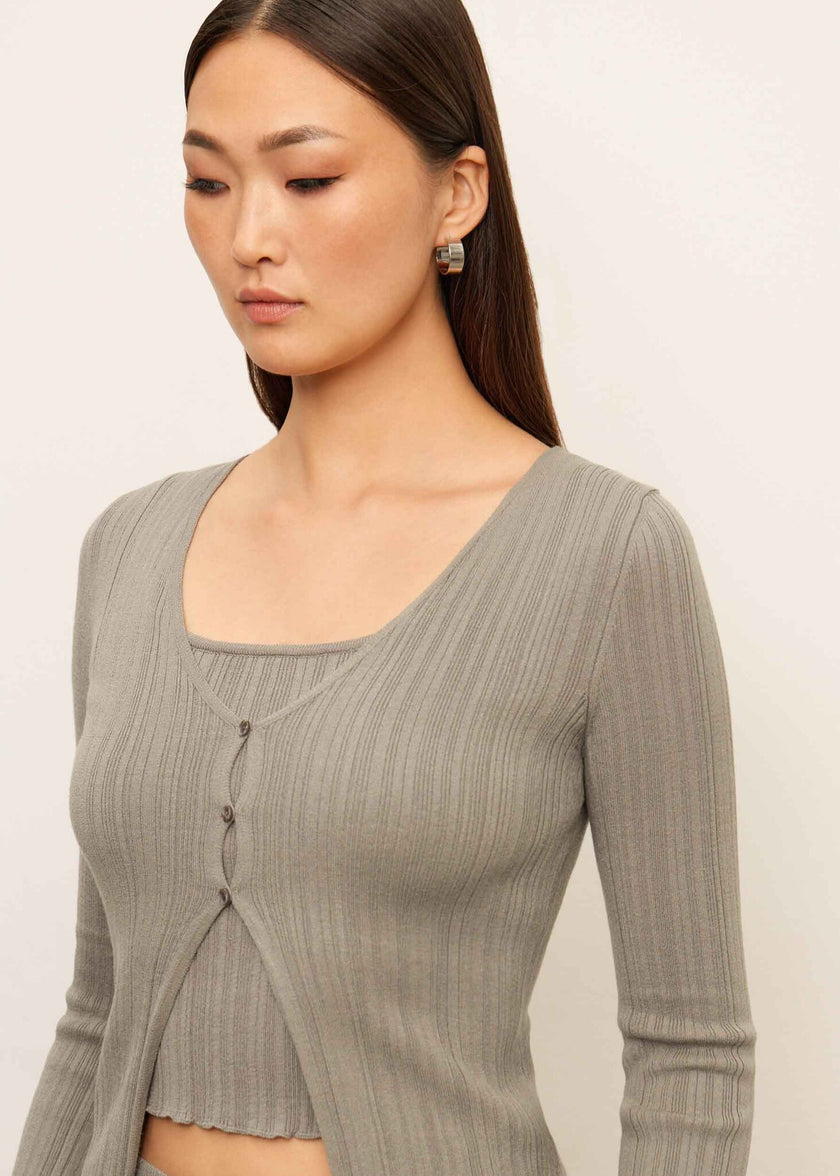 COTY cardigan, rosemary