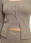 COTY cardigan, rosemary