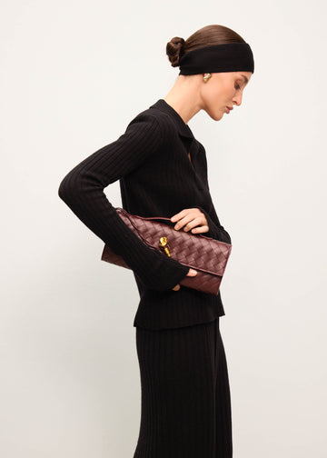 KIRA wool headband, black