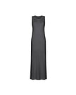NARINA round-neck cashmere-blend dress, gray melange