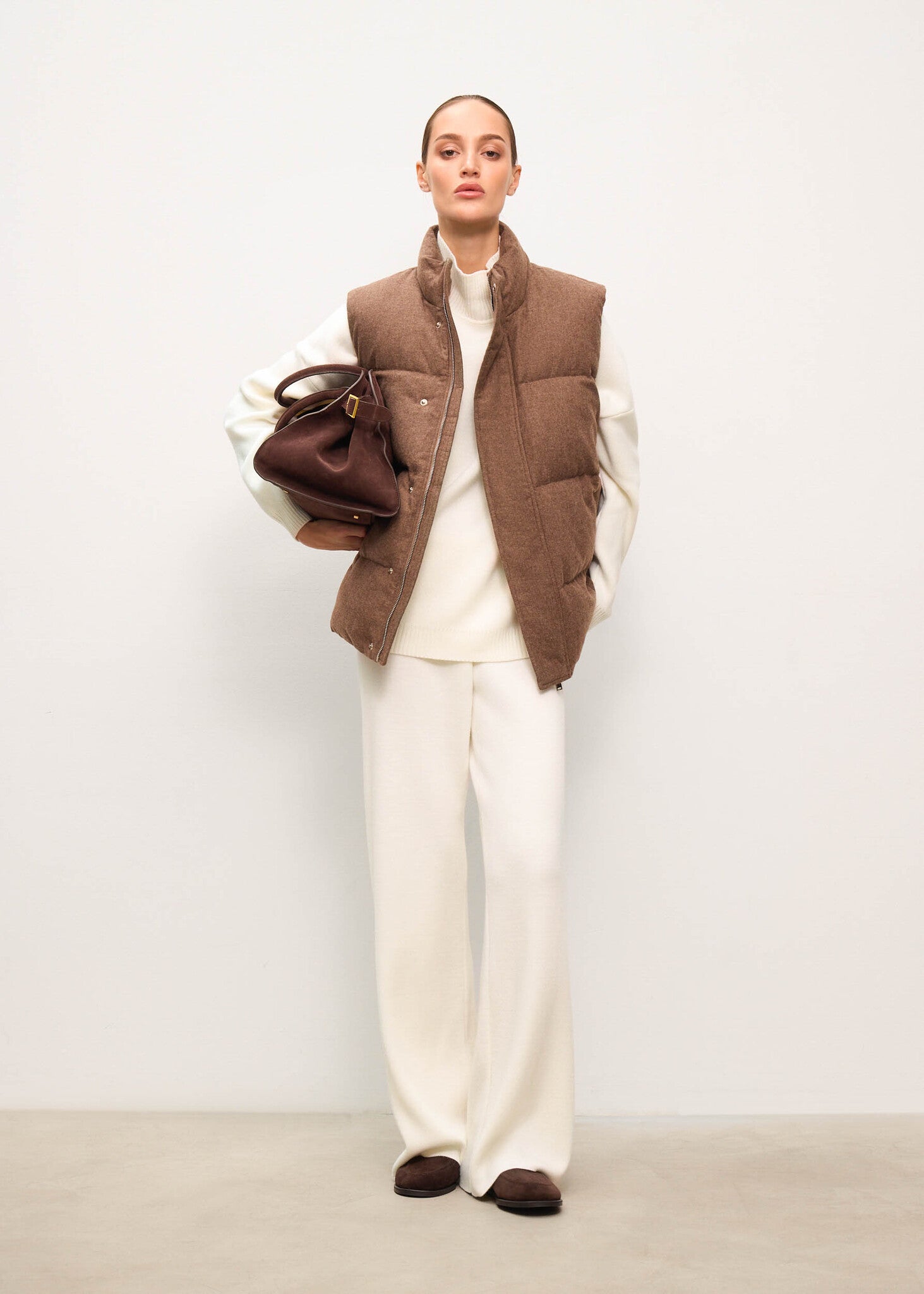 GABI vest, chocolate