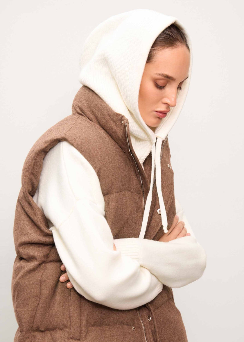 GABI vest, chocolate