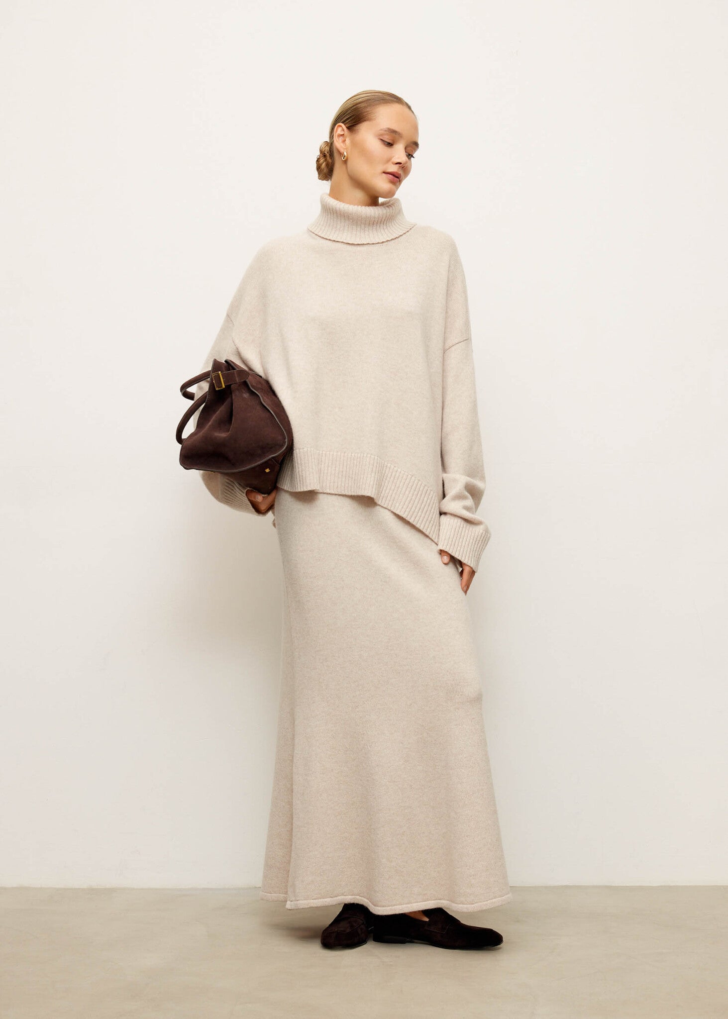 TATUM skirt, pearl