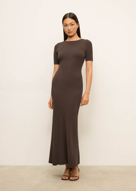 PETRA short sleeve dress, ardesia