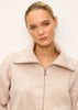 TATUM bomber, pearl