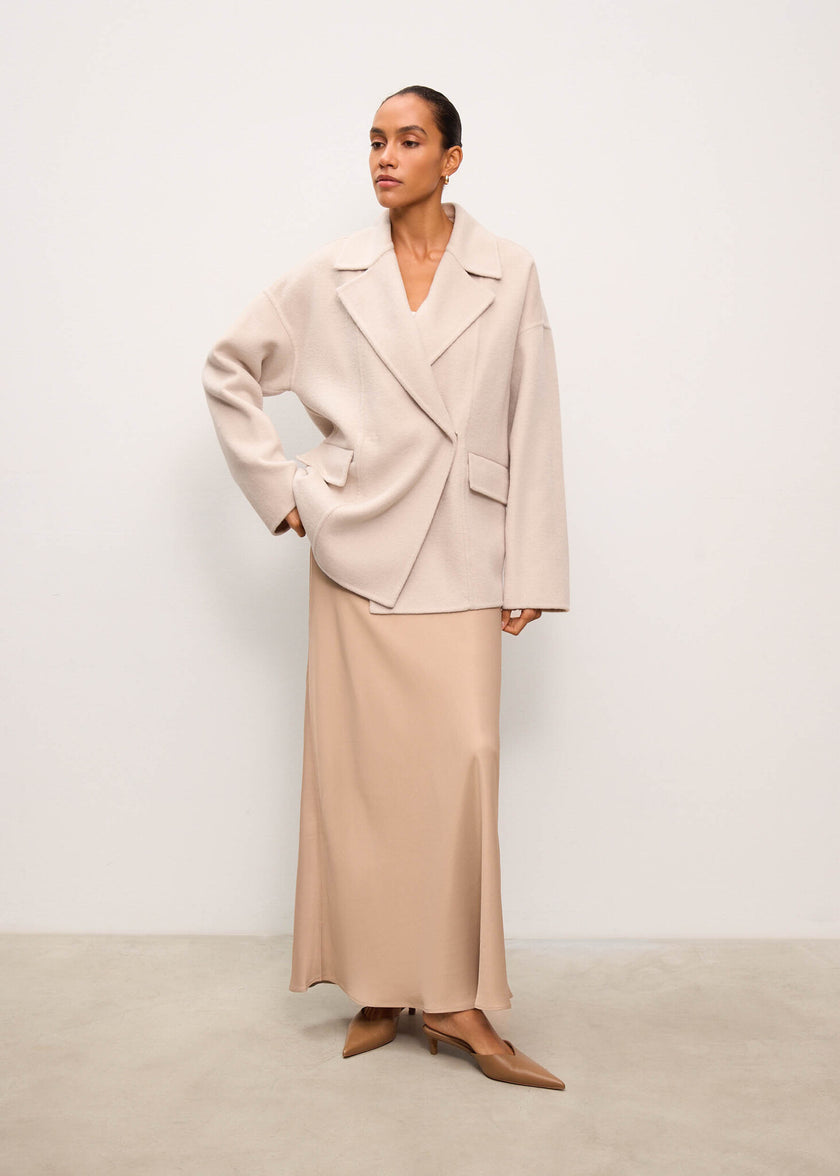 LORENA coat, light beige