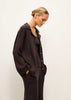 SORAYA cardigan, dark chocolate