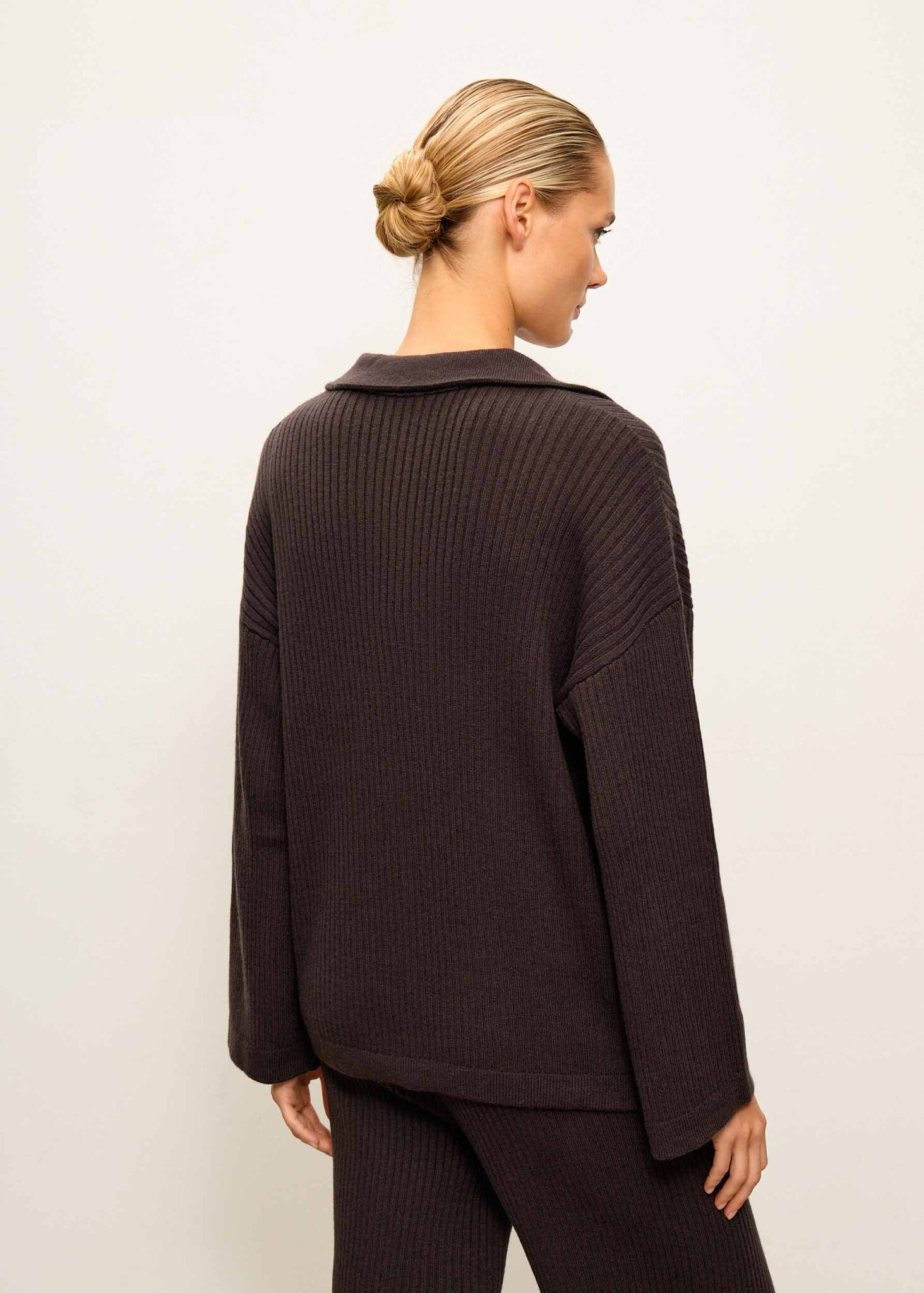 SORAYA cardigan, dark chocolate