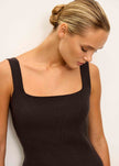 SORAYA top, dark chocolate