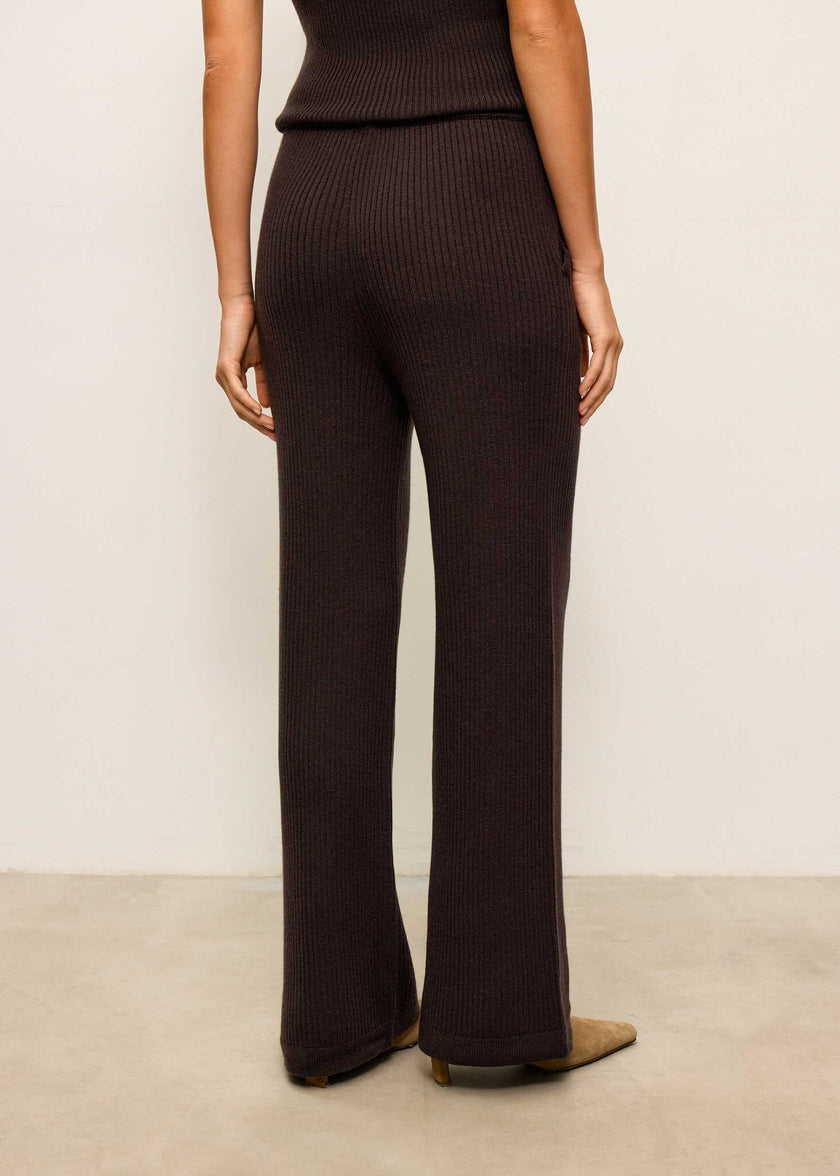 SORAYA pants, dark chocolate