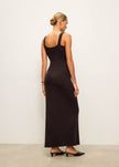 SORAYA dress, dark chocolate