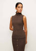 TATUM top, chocolate
