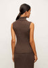 TATUM top, chocolate