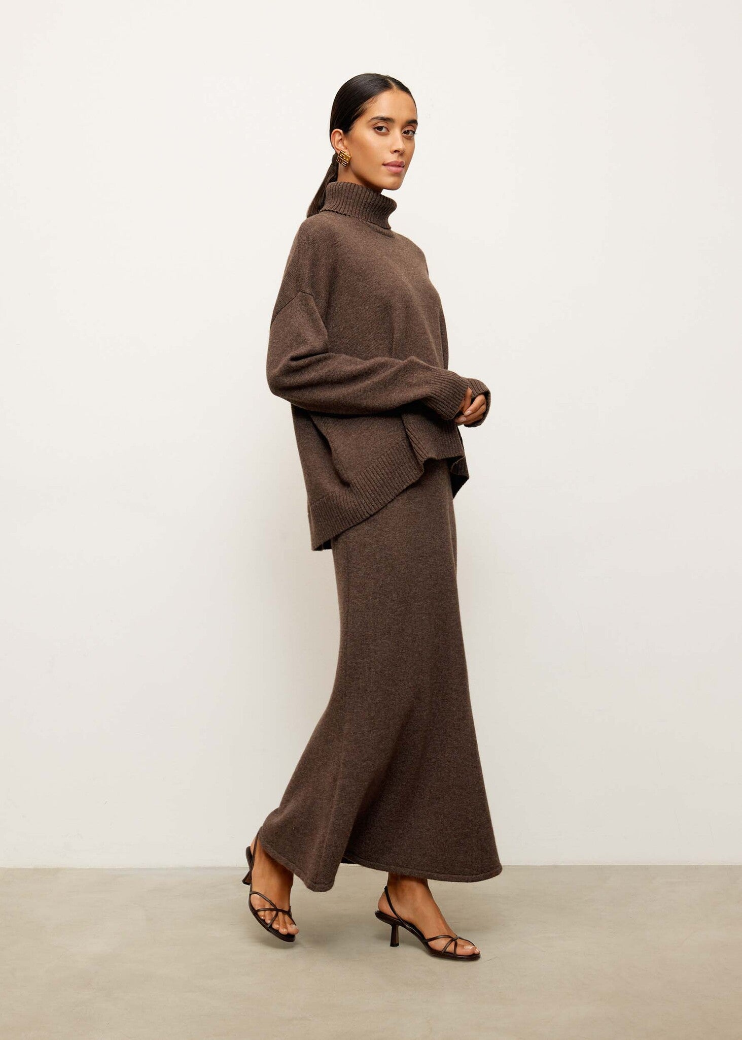 TATUM jumper, chocolate