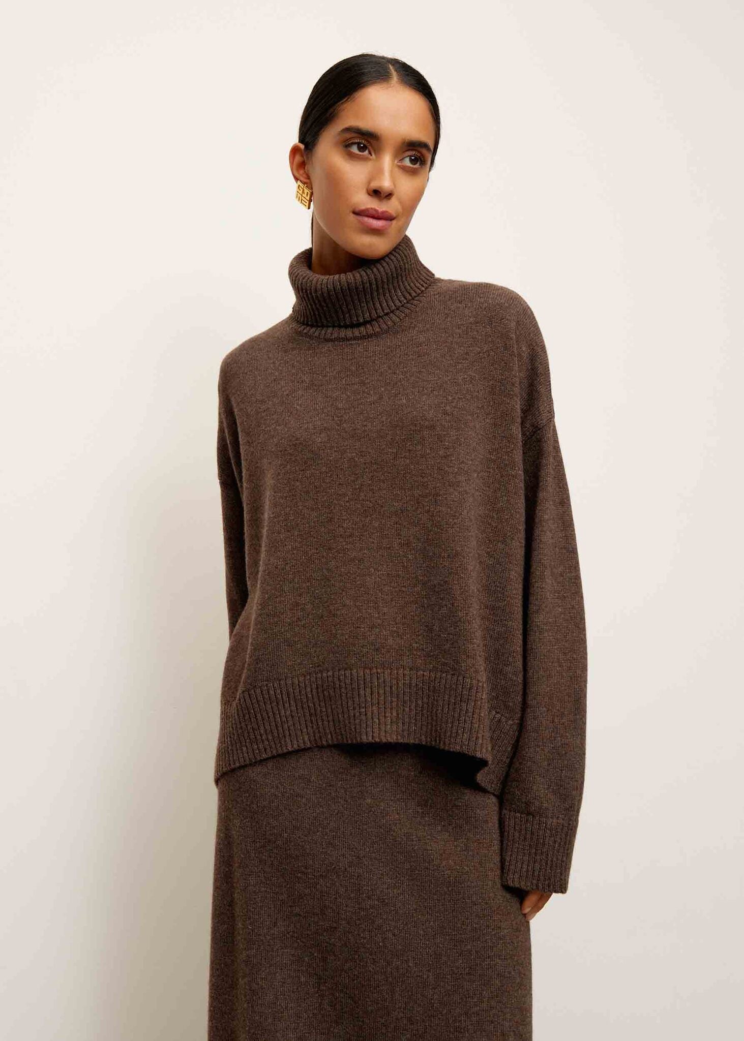 TATUM jumper, chocolate
