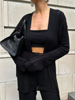 BALI cardigan, black