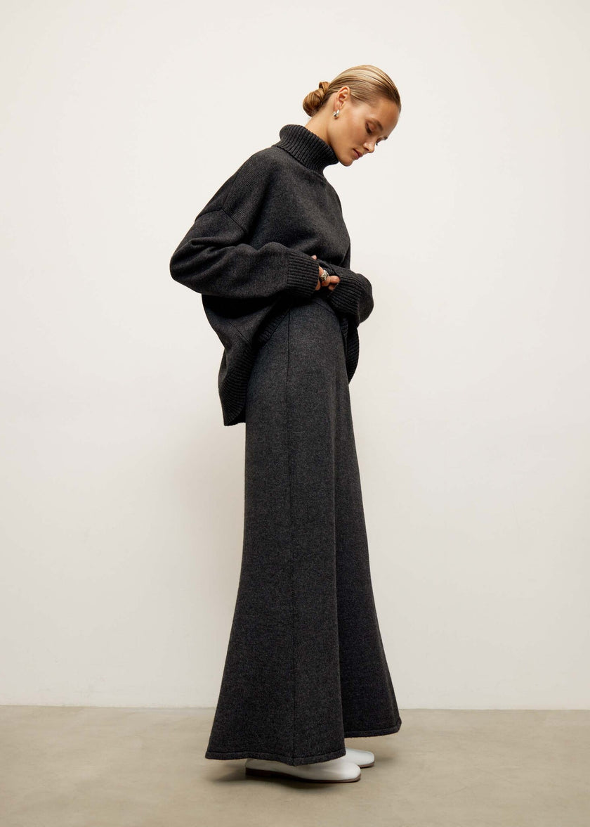 TATUM skirt, anthracite