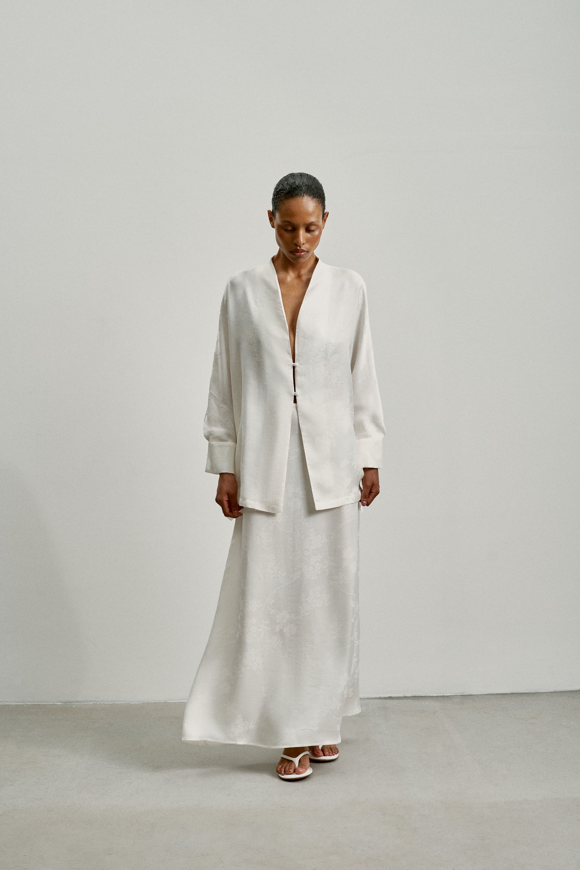 TAMUNA skirt, milk