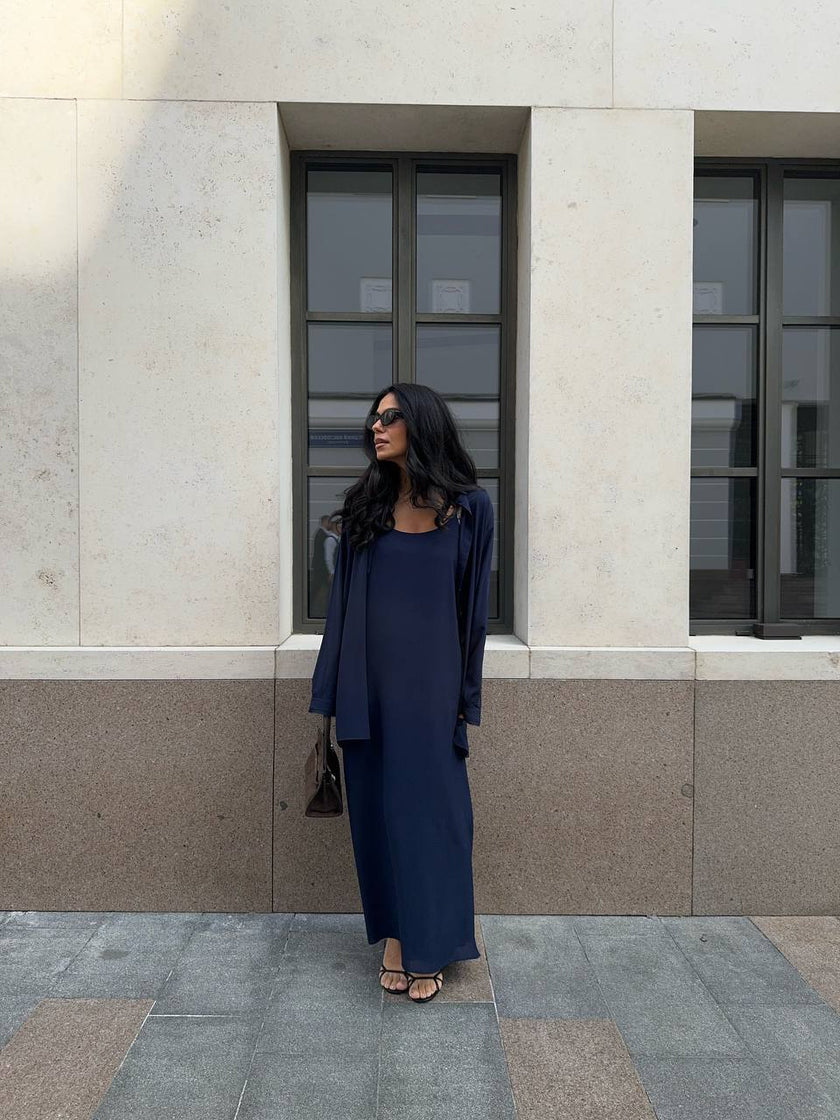 UMIDA cami dress, blue