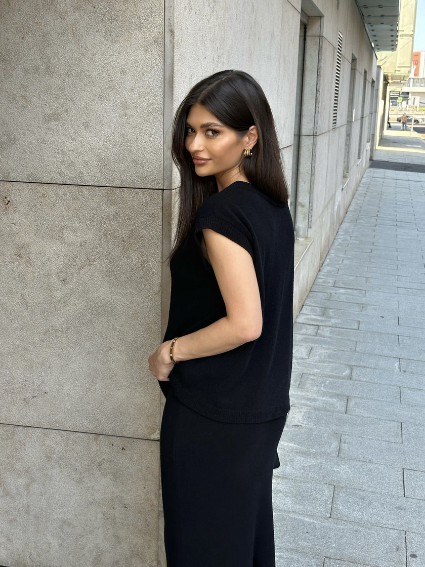 FLUFFY jumper, black