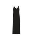NARINA cashmere-blend dress, black